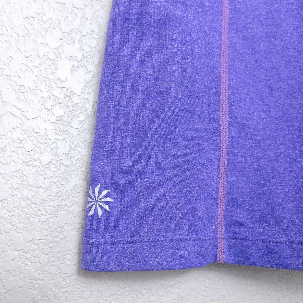 Athleta Empowerment Strappy Back Tank XXS Purple Yoga Athletic Sporty - Picture 7 of 8